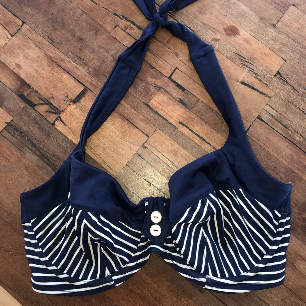 Panache bathing suit halter top - Picture 2 of 12